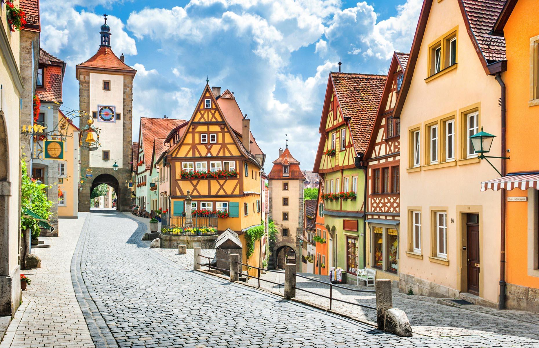 2. Rothenburg ob der Tauber, Ansbach, Bavaria